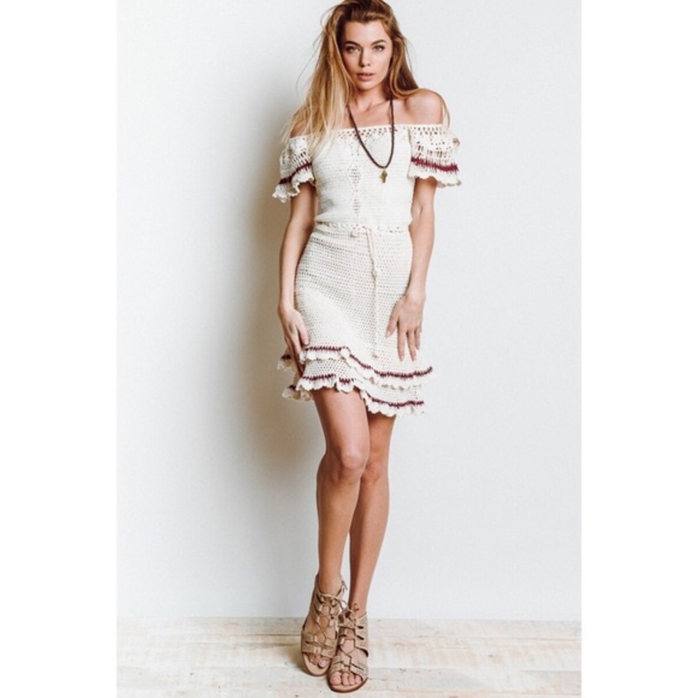 Cleobella lila crochet dress